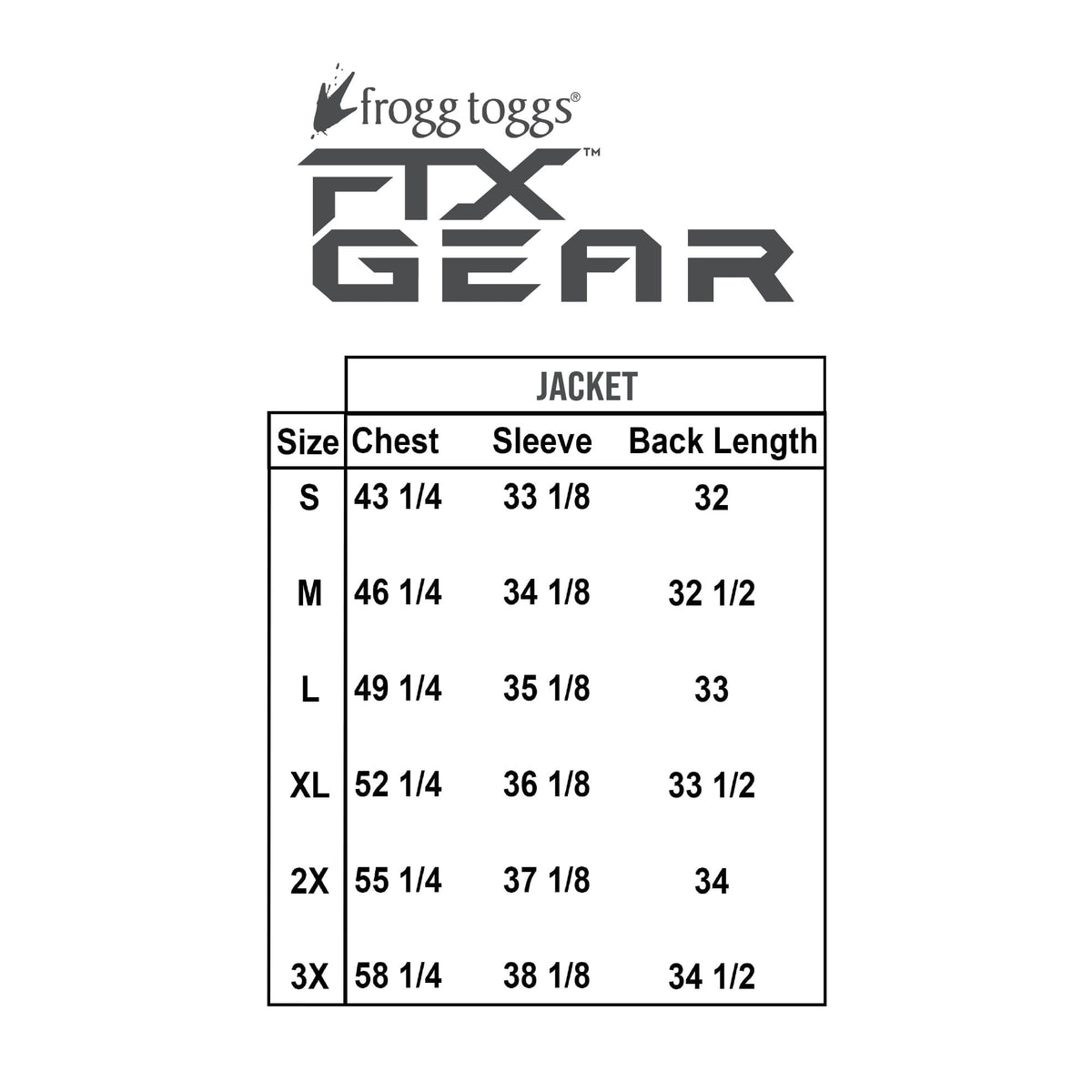 Frogg Toggs Men's FTX Elite Fishing Jacket Black 3X