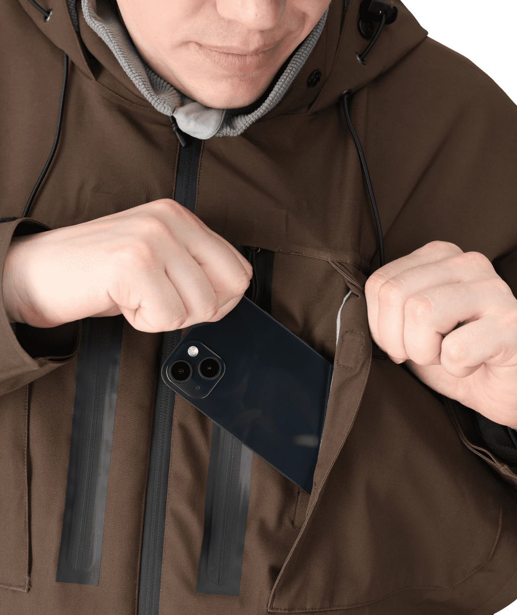 Frogg Toggs Oxbow Jacket | Swamp Brown | Size LG