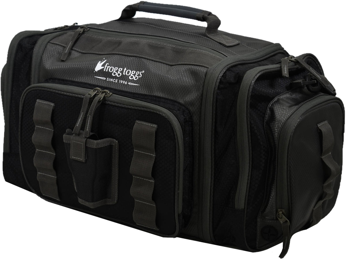 Frogg Toggs Pro Series Fishing Tackle Bag for 3700 Size Tackle Trays with Dual Access Storage, Blue