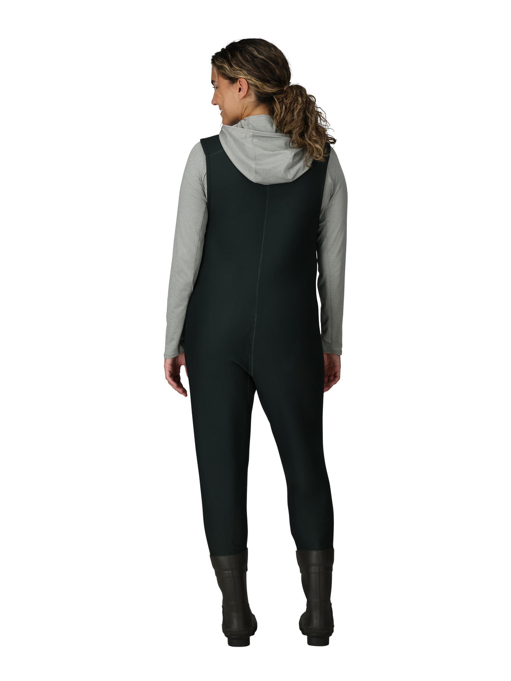 Frogg Toggs Women's Amphib Neoprene BTFT Chest Waders with 200g Insulated Rubber Boots, Forest Green, Size 4
