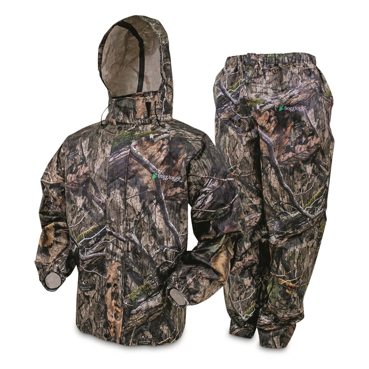 Frogg Toggs Classic All-Sport Rain Suit, Stone and Black (Men's)