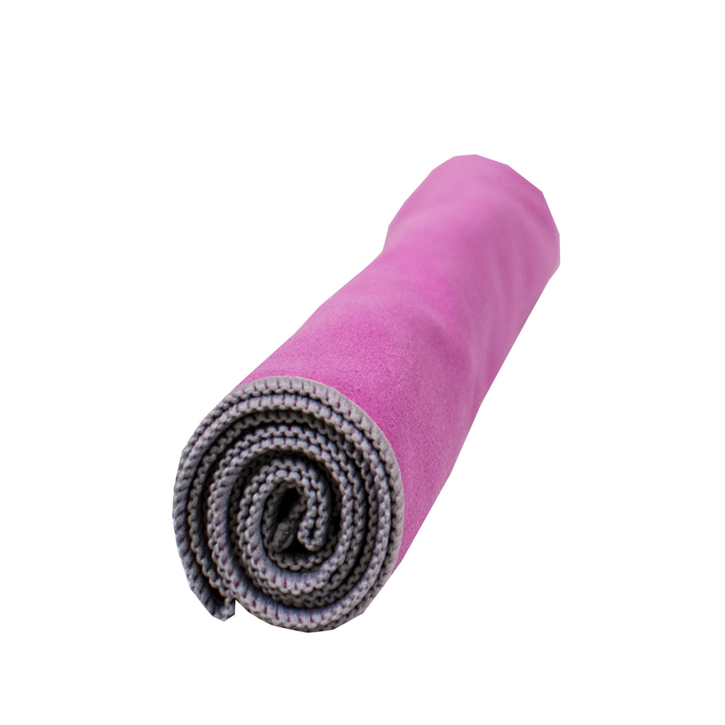 Frogg Toggs Chilly Pad PRO Microfiber Towels, Cooling Comfort Face Towels, Pink, 33" x 10.5"
