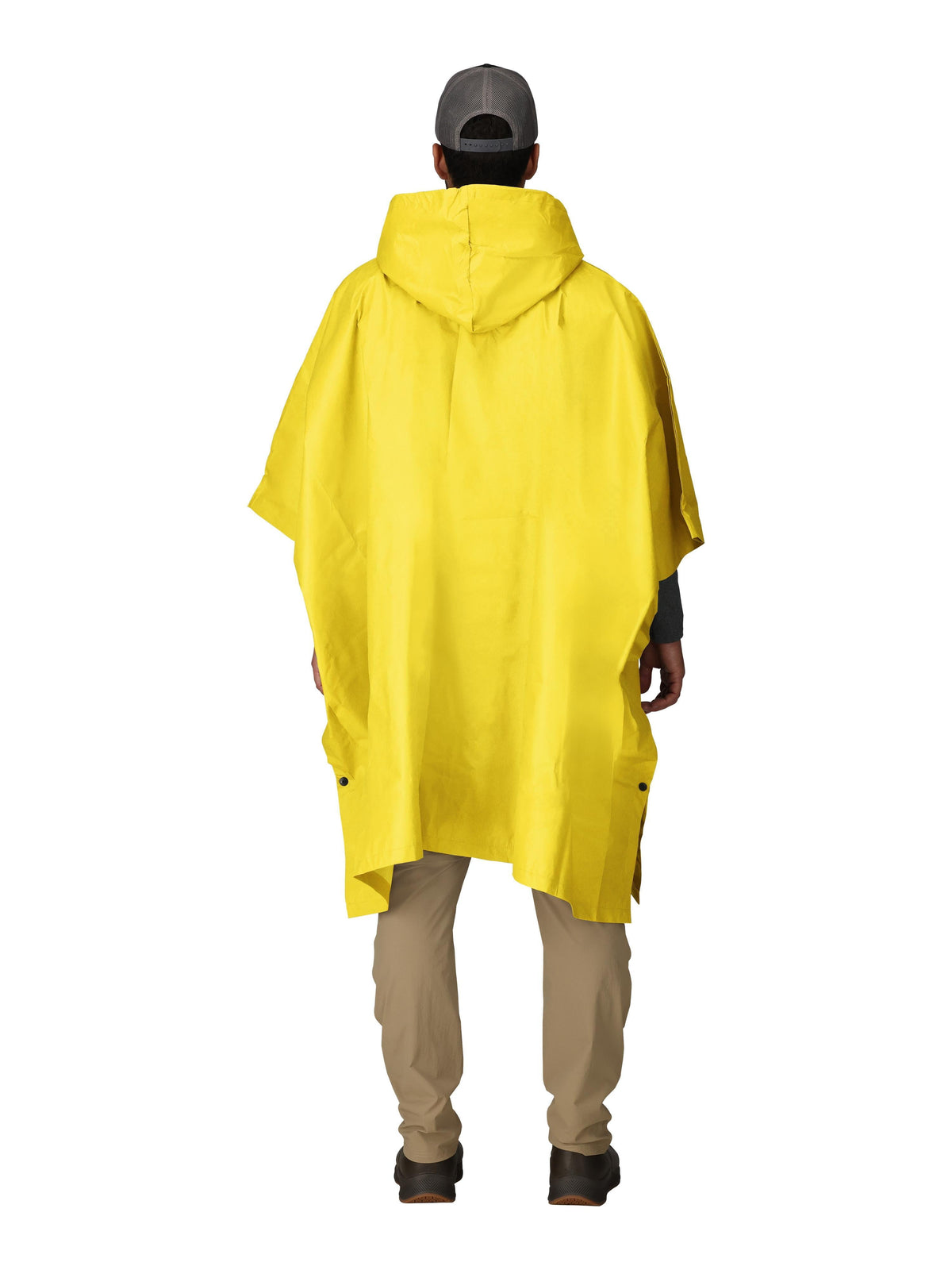 Frogg Toggs Ultra-Lite2 Rain Poncho for Adults, Packable Emergency Poncho, Yellow, One-Size