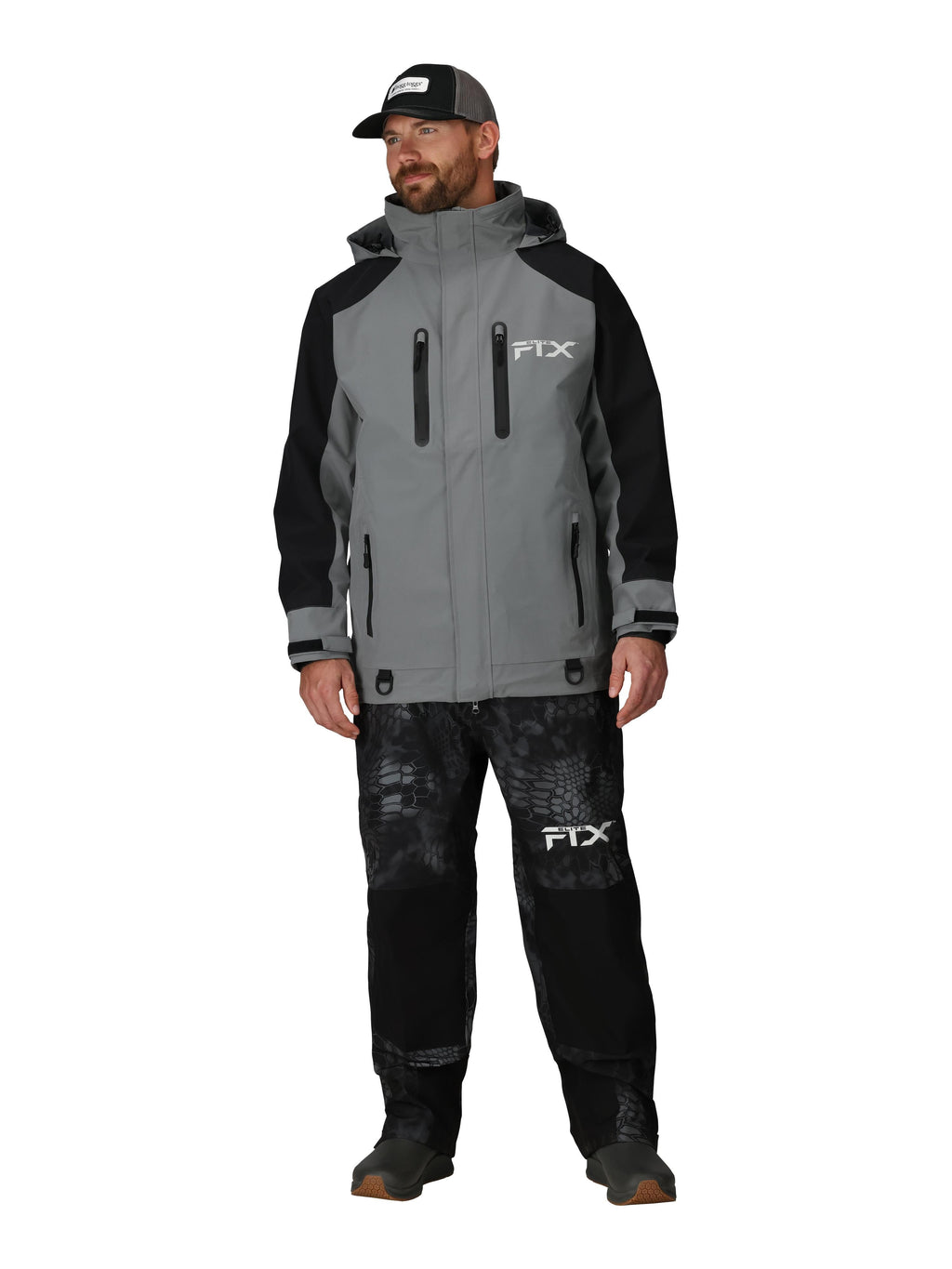 Frogg Toggs Men's FTX Elite Fishing Jacket Black 3X