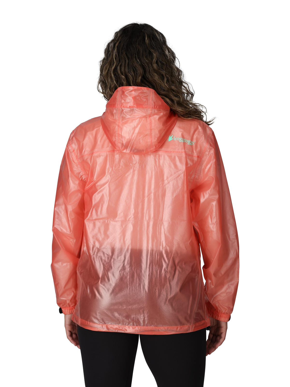 Frogg Toggs Xtreme Lite Hoodies for Women, Waterproof Jacket with Adjustable Hood, Seafoam, Large