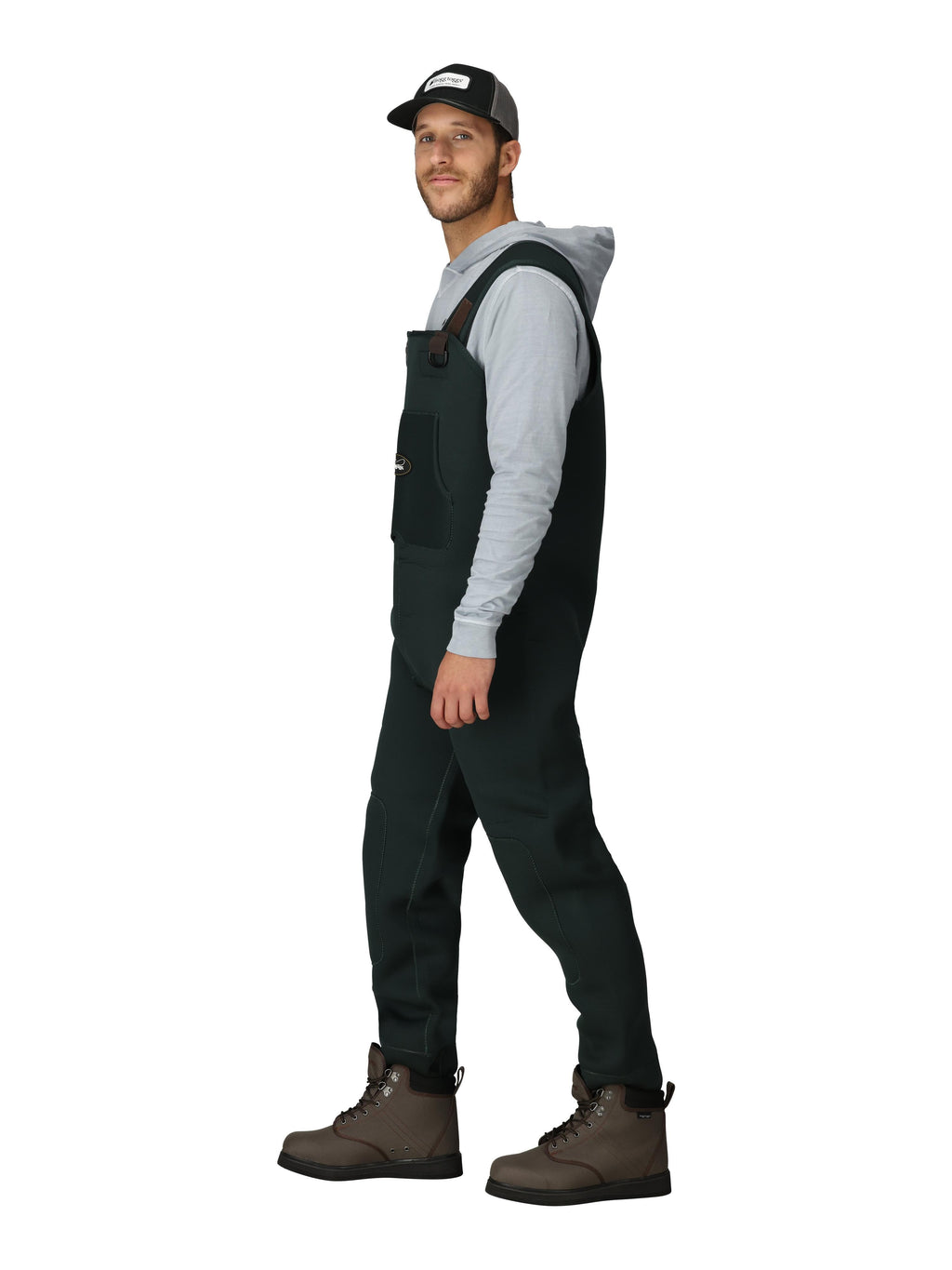 Frogg Toggs Amphib Stockingfoot Chest Waders for Men, Waterproof Waders for Fishing, Forest Green, MD