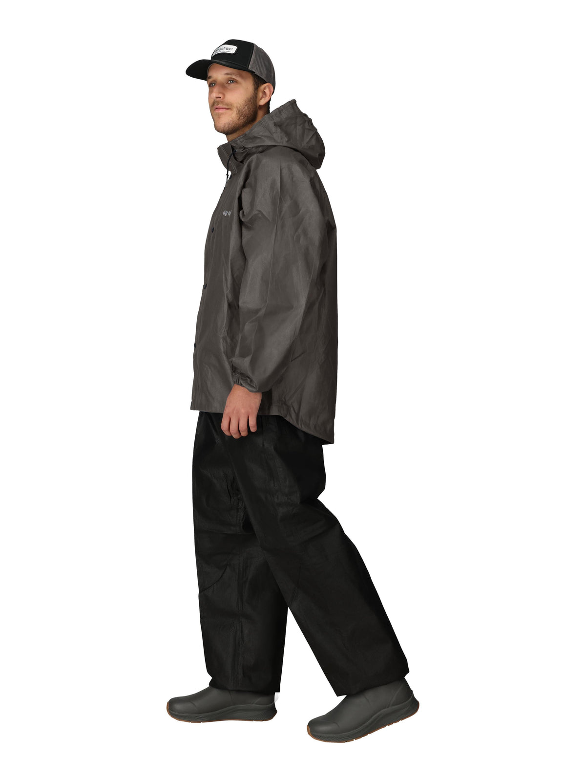 Frogg Toggs Classic All-Sport Rain Suit, Stone and Black (Men's)