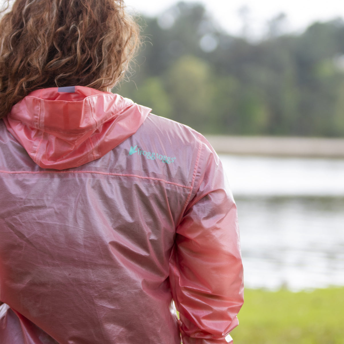 Frogg Toggs Xtreme Lite Hoodies for Women, Waterproof Jacket with Adjustable Hood, Seafoam, Large