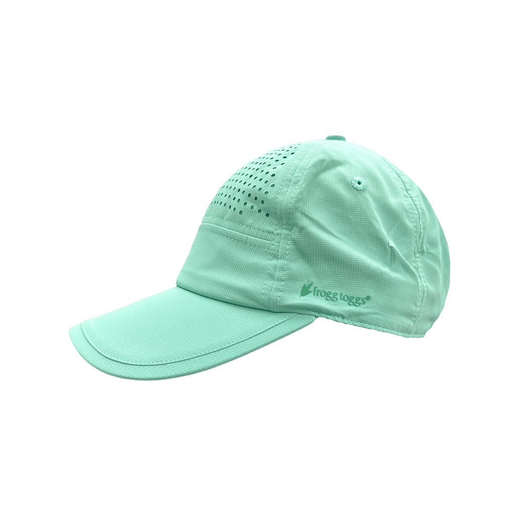 Frogg Toggs Chilly Pro Women's Cooling Ponytail Baseball Cap, UPF 50+, One Size, Light Pink