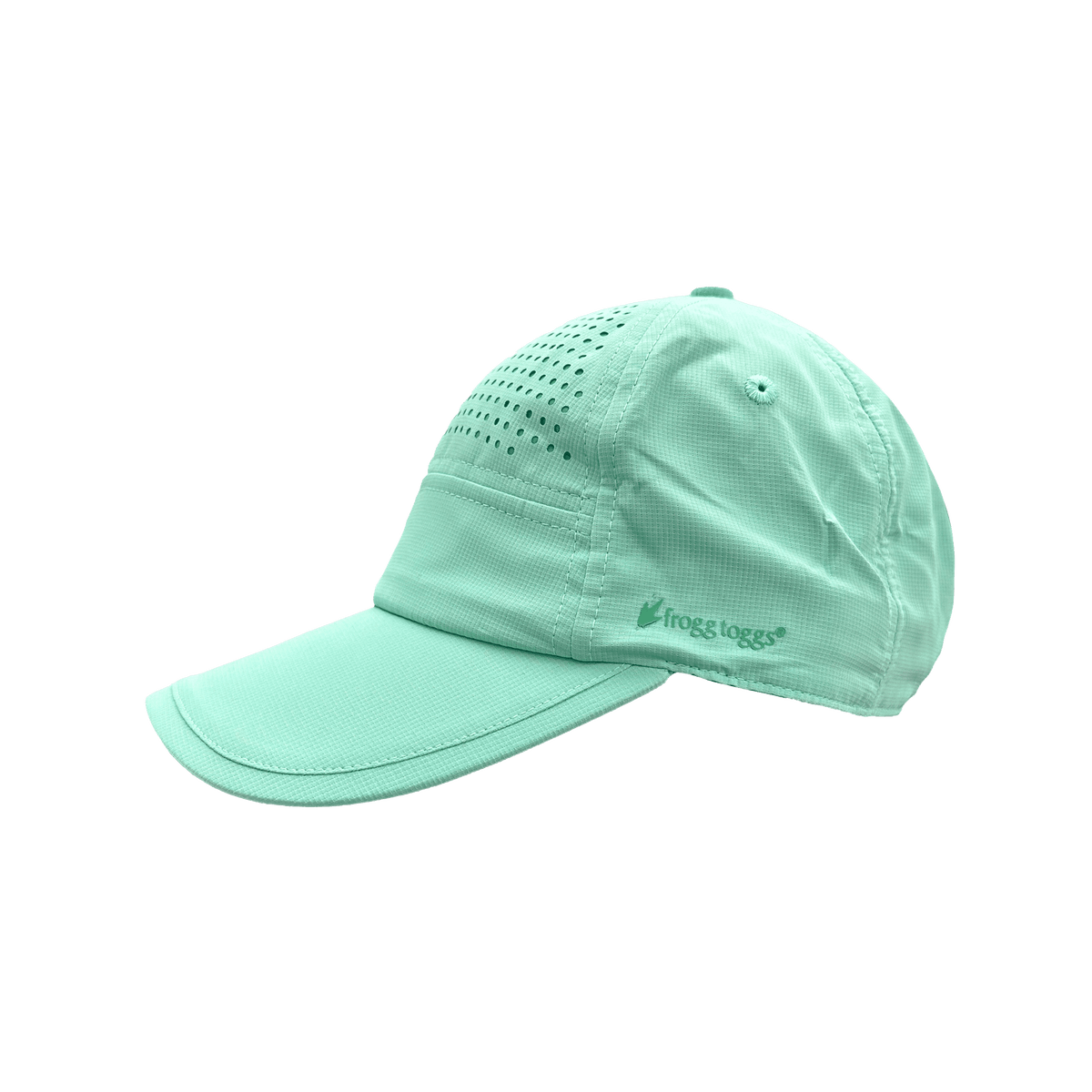 Frogg Toggs Chilly Pro Women's Cooling Ponytail Baseball Cap, UPF 50+, One Size, Light Pink