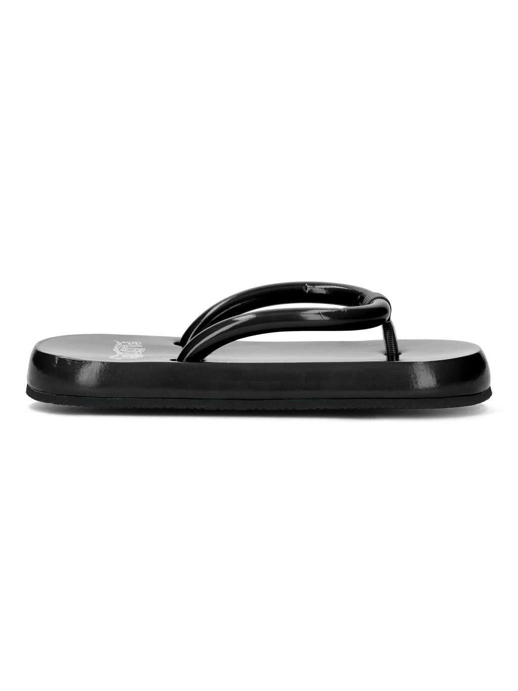 Frogg Toggs Floteez Slippers for Women, Flip Flops Sandals with Buoyancy Foam Footbed, Black, Size 7