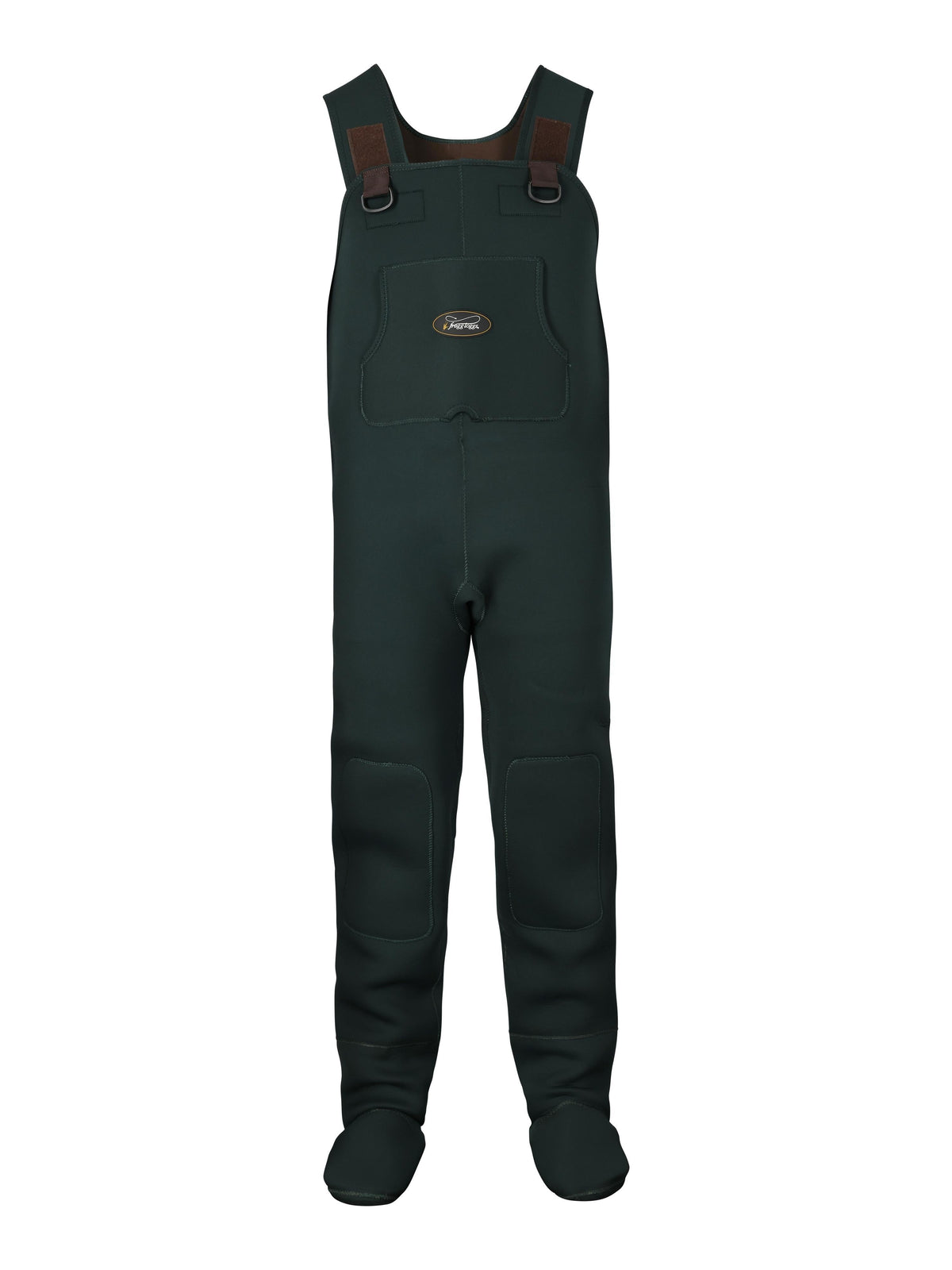 Frogg Toggs Amphib Stockingfoot Chest Waders for Men, Waterproof Waders for Fishing, Forest Green, MD