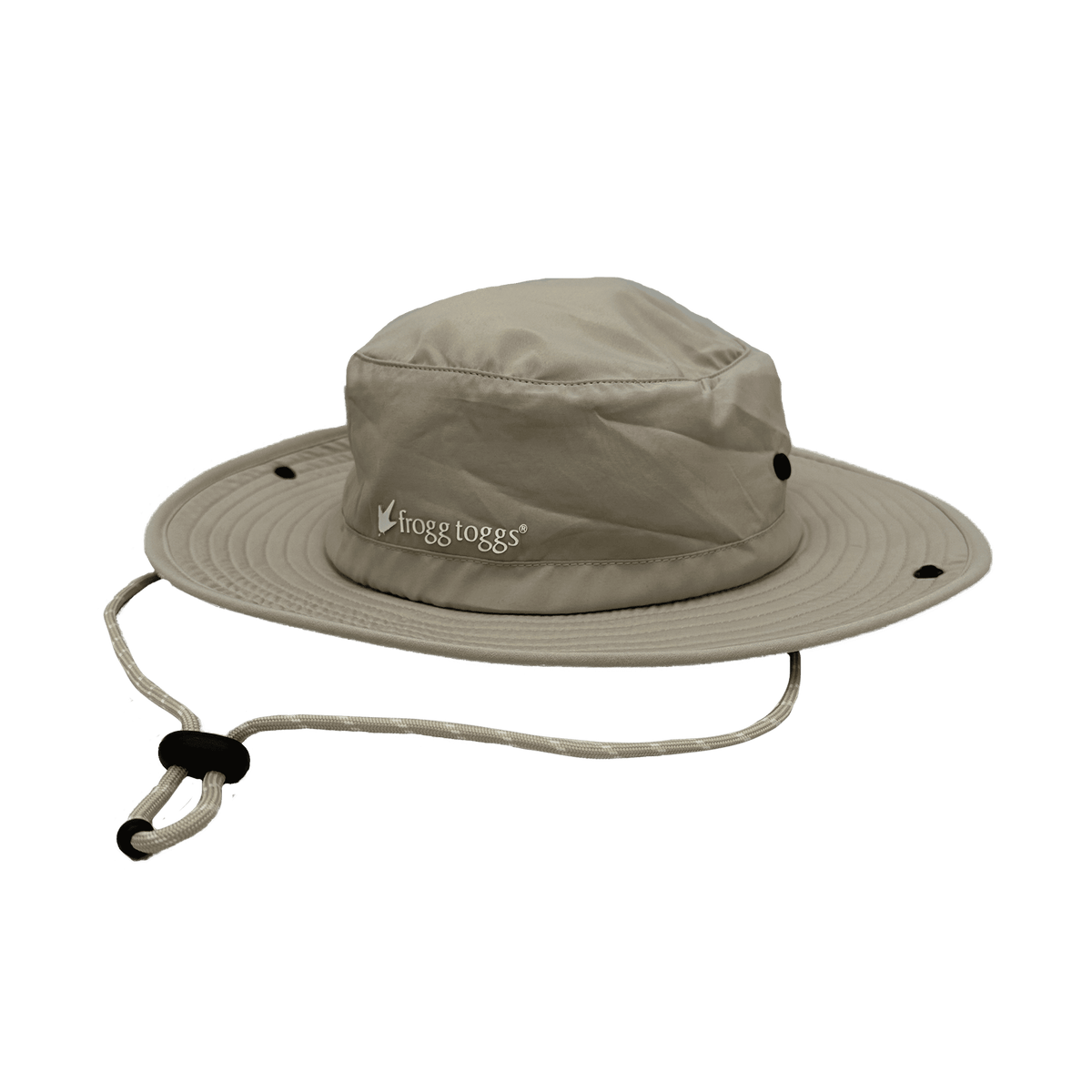 Frogg Toggs Chilly Pro Bucket Hat, Cooling Sun Hat with Sun Protection and Adjustable Strap, White