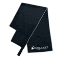 Frogg Toggs Chilly Pro Magnetic Cooling Towel with UPF 50 UV Protection for Sports, Black