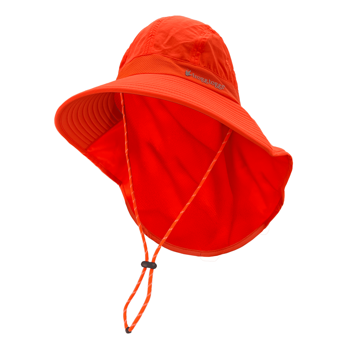 Frogg Toggs Chilly Pro Sun Shade Hat, Cooling Sun Hat with Nape and Adjustable Strap, White