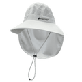 Frogg Toggs Chilly Pro Sun Shade Hat, Cooling Sun Hat with Nape and Adjustable Strap, White