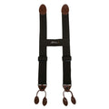Frogg Toggs Elastic H-Back Suspenders for Men, Adjustable Suspender for Fishing Waders, Black