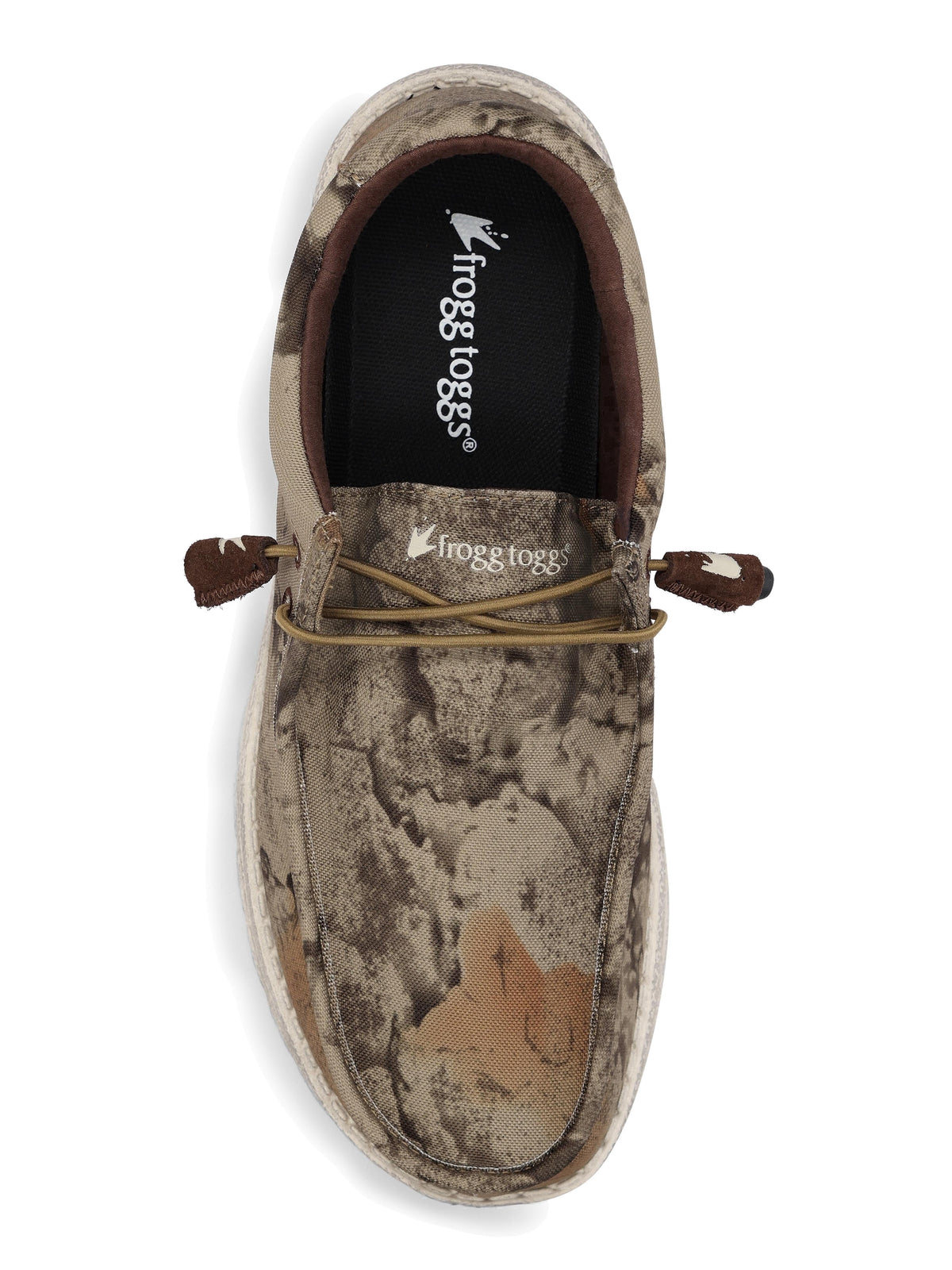 Frogg Toggs Men's Java 2.0 Non-Waterproof Boat Shoes for Men, Elastic Lace Slip-On Shoes, Gray, Size 9