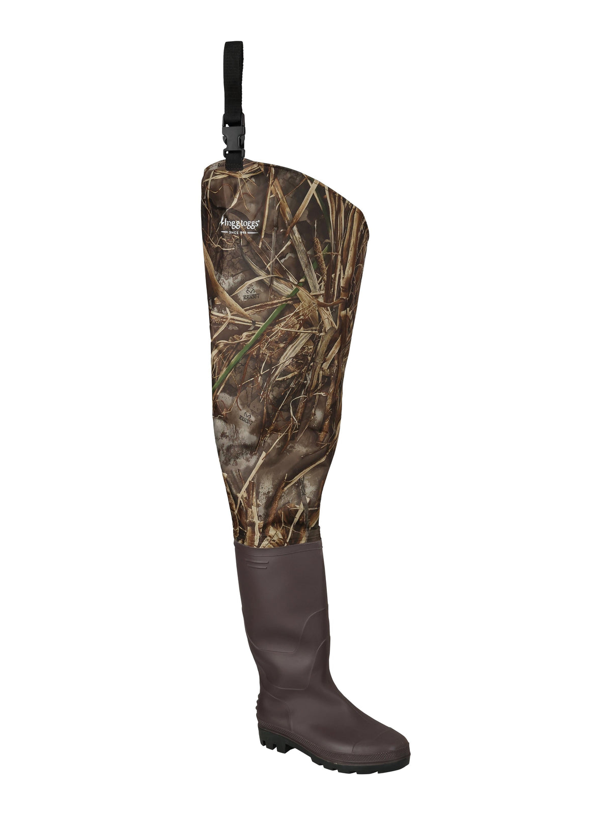 Frogg Toggs Men's Rana PVC Lug Sole Hip Wader | Brown | Size 7
