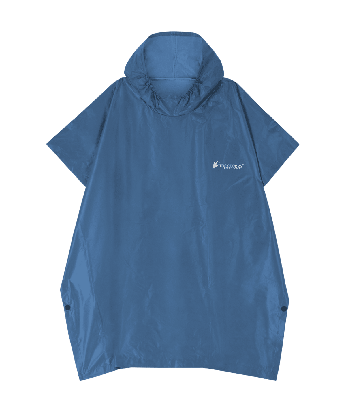 Frogg Toggs Ultra-Lite 2 Rain Poncho, Recyclable Rain Gear for Youth Boys & Girls, Carbon, One-Size