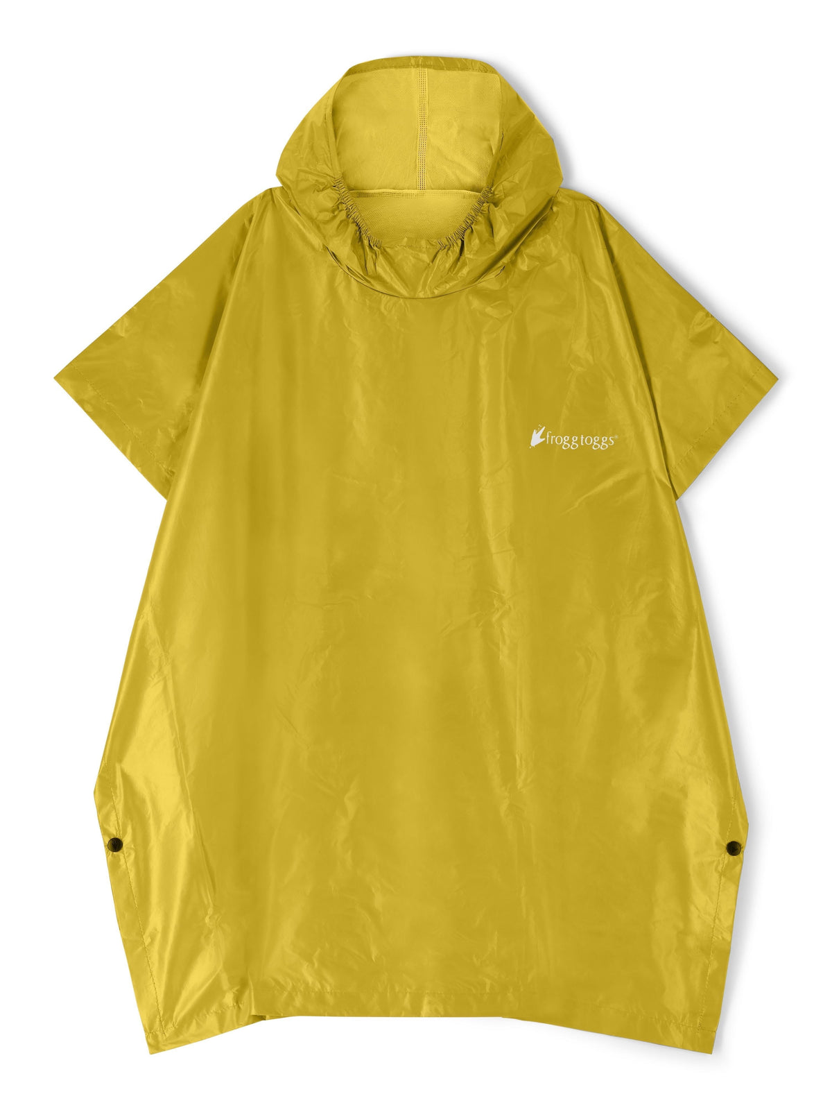 Frogg Toggs Ultra-Lite 2 Rain Poncho, Recyclable Rain Gear for Youth Boys & Girls, Carbon, One-Size