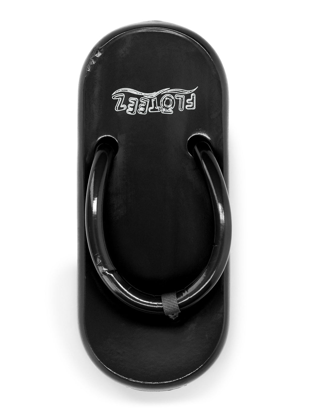 Frogg Toggs Floteez Slippers for Women, Flip Flops Sandals with Buoyancy Foam Footbed, Black, Size 7