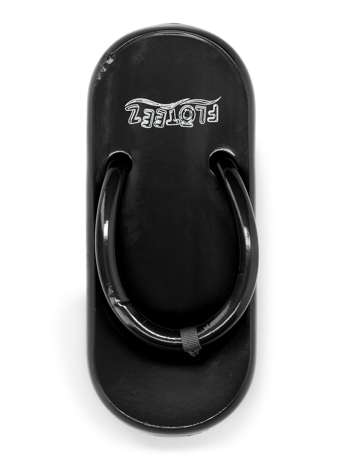 Frogg Toggs Floteez Slippers for Women, Flip Flops Sandals with Buoyancy Foam Footbed, Black, Size 7