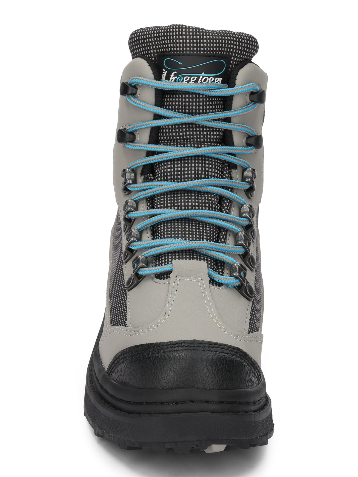 Frogg Toggs Women's Hellbender Cleated Wading Boot with Padded Ankle Collar, Gray, Size 5