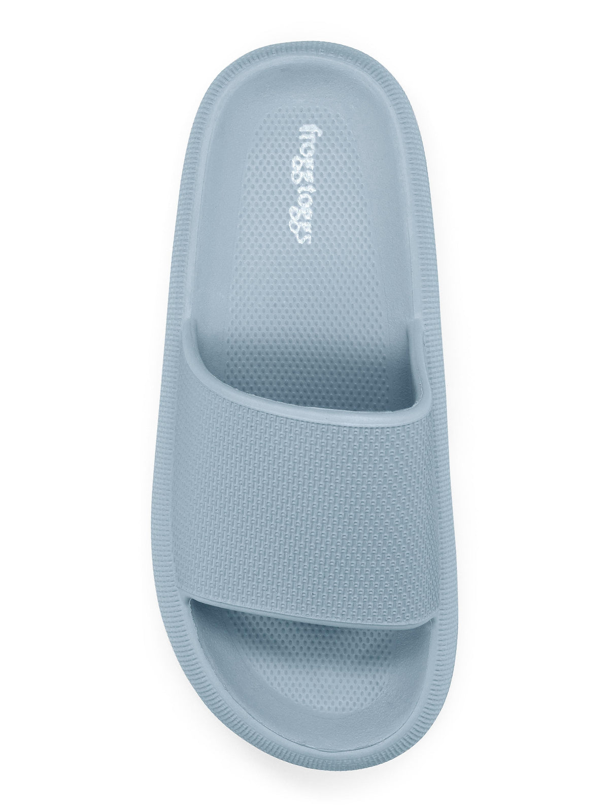 Frogg Toggs Squisheez Slip On Slide Sandals for Women, Soft and Squishy Slides, Black, Size 6
