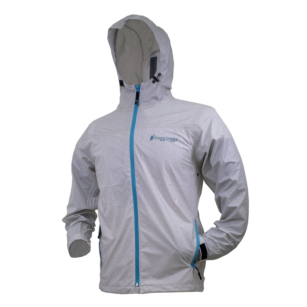 Frogg Toggs Xtreme Lite Hoodies for Women, Waterproof Jacket with Adjustable Hood, Seafoam, Large