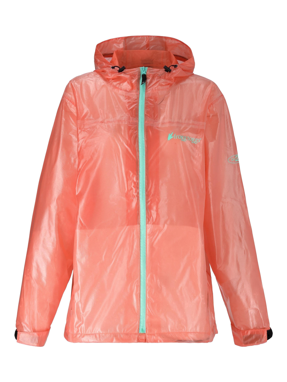 Frogg Toggs Xtreme Lite Hoodies for Women, Waterproof Jacket with Adjustable Hood, Seafoam, Large