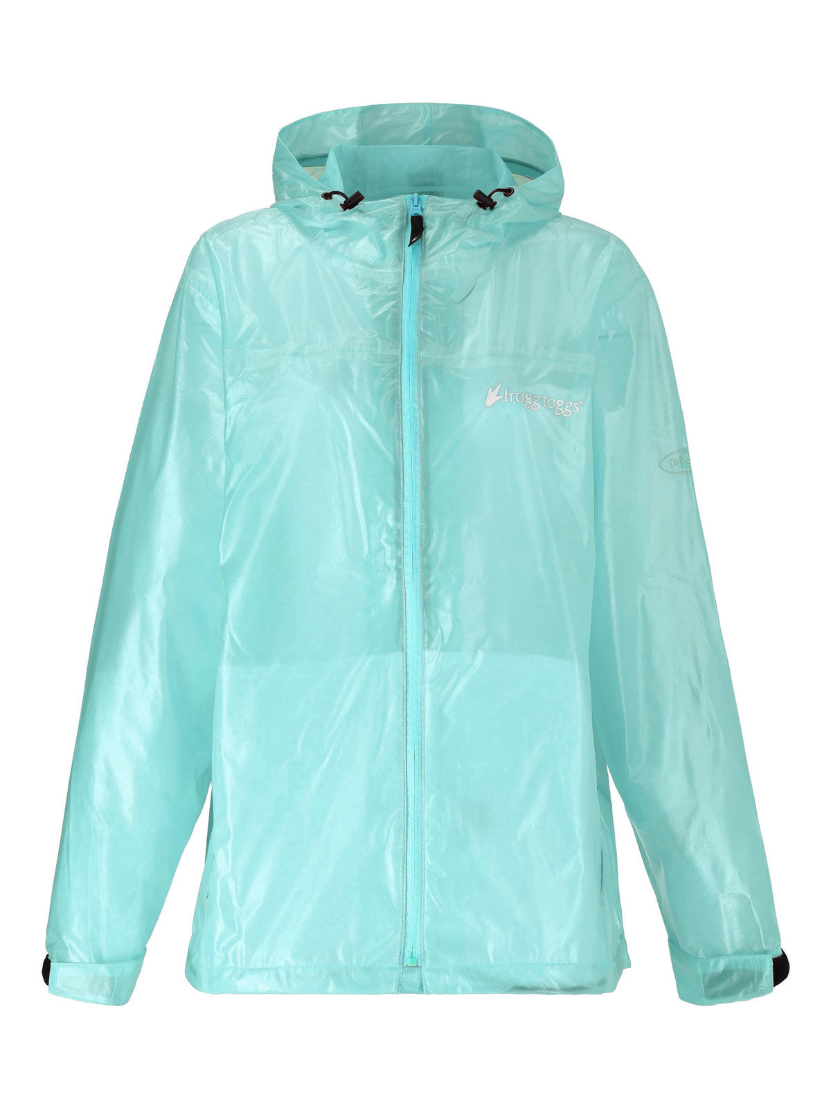 Frogg Toggs Xtreme Lite Hoodies for Women, Waterproof Jacket with Adjustable Hood, Seafoam, Large