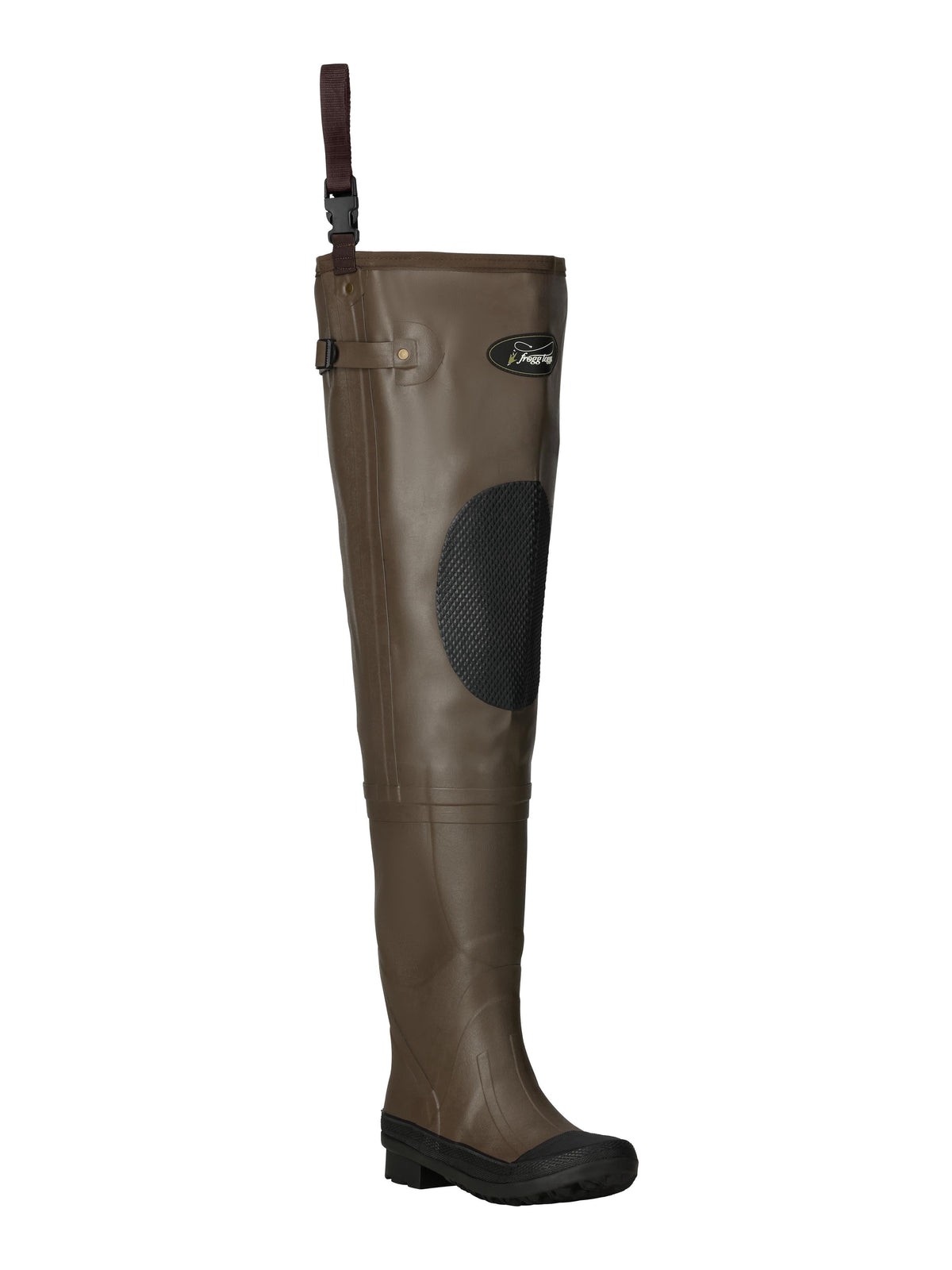 Frogg Toggs Kids' Classic II Hip Boot Waders, Cleated Brown 3 Little Kids