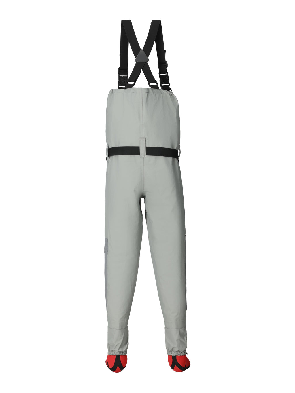 Frogg Toggs Youth Hellbender PRO Stockingfoot Chest Waders with Double-Taped Neoprene Booties, Gray, Youth Large