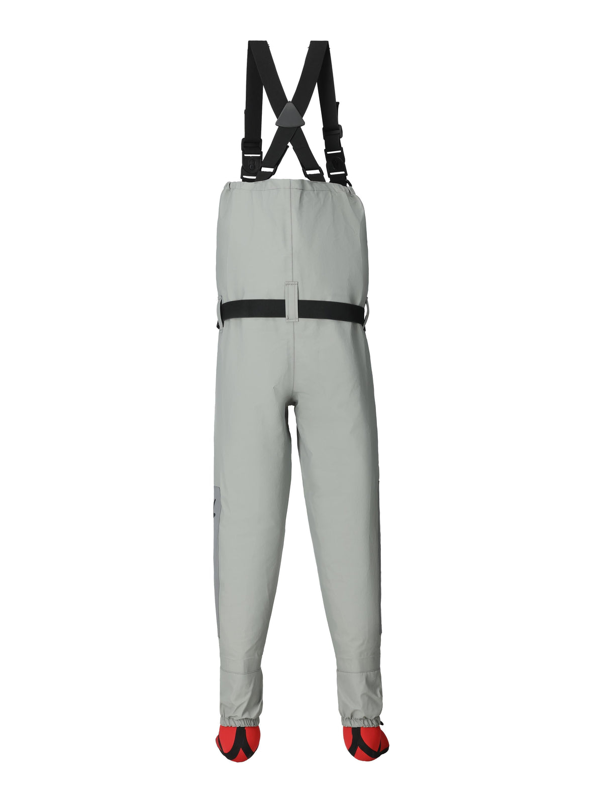Frogg Toggs Youth Hellbender PRO Stockingfoot Chest Waders with Double-Taped Neoprene Booties, Gray, Youth Large