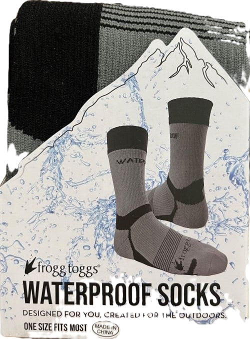 Frogg Toggs Waterproof Crew Socks (Unisex)