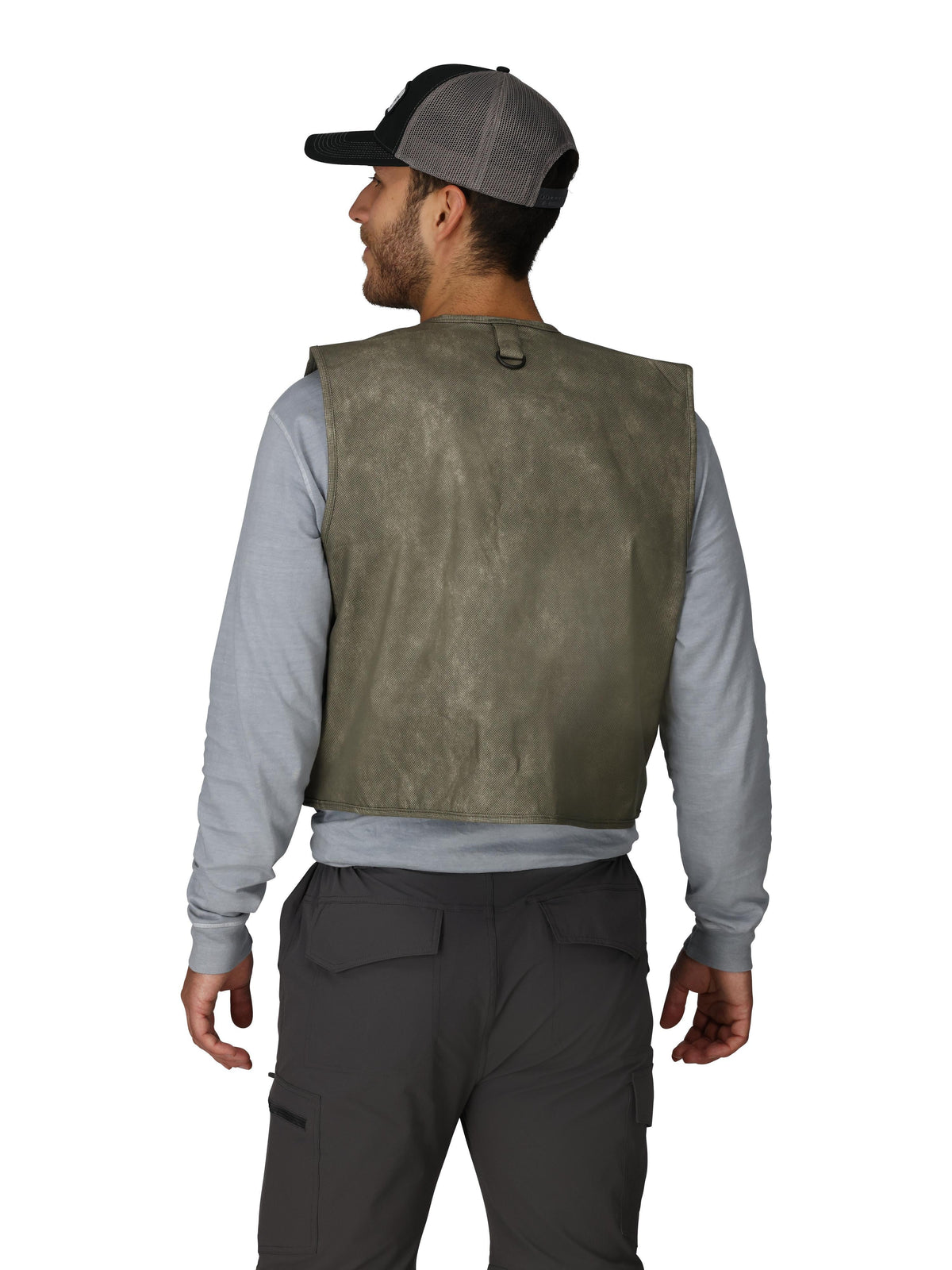 Frogg Toggs Cascade Classic50 Fly Fishing Gear Vest, Breathable Vest for Men, Stone, Size L
