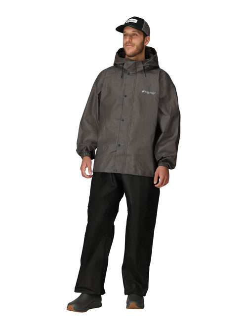 Frogg Toggs Classic All-Sport Rain Suit, Stone and Black (Men's)