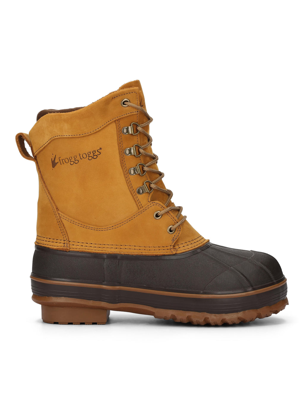 Frogg Toggs Men's Arctic Ruler Winter Boots, Waterproof Boots for Men with 400g Thinsulate, Brown, Size 9