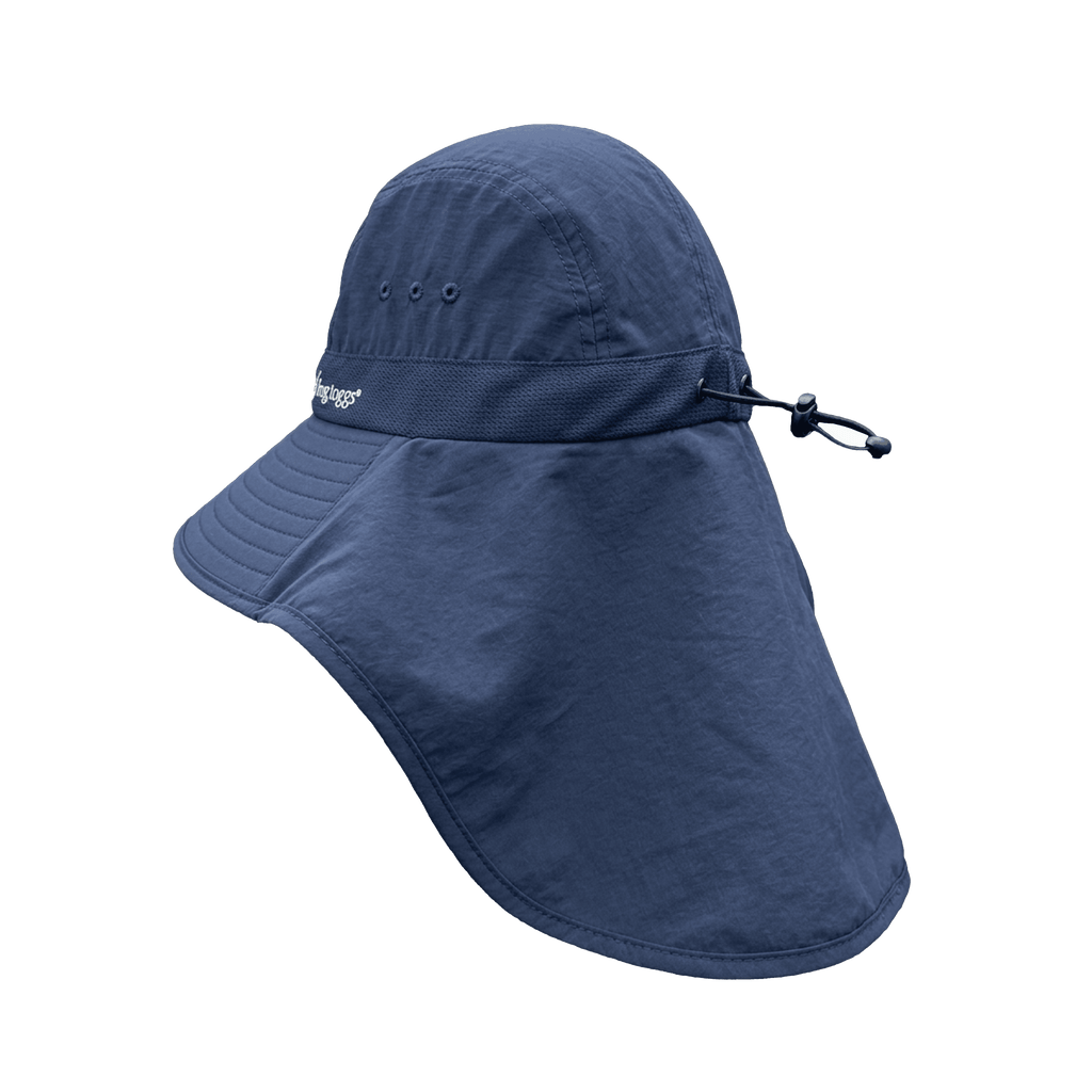 Frogg Toggs Chilly Pro Sun Shade Hat, Cooling Sun Hat with Nape and Adjustable Strap, White