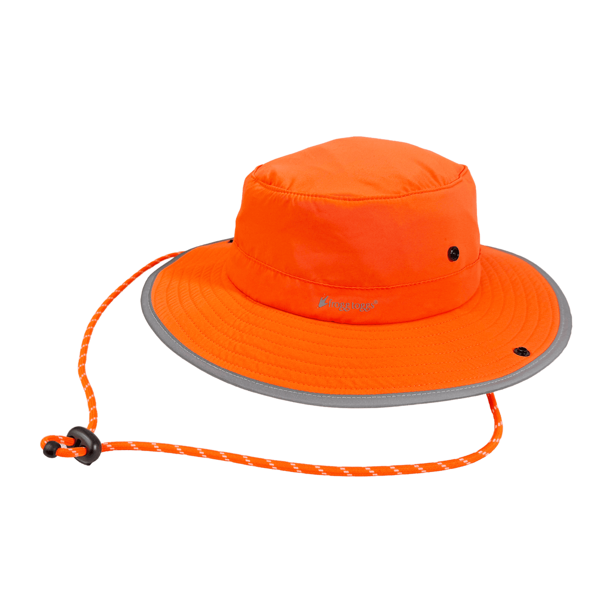 Frogg Toggs Chilly Pro Bucket Hat, Cooling Sun Hat with Sun Protection and Adjustable Strap, White