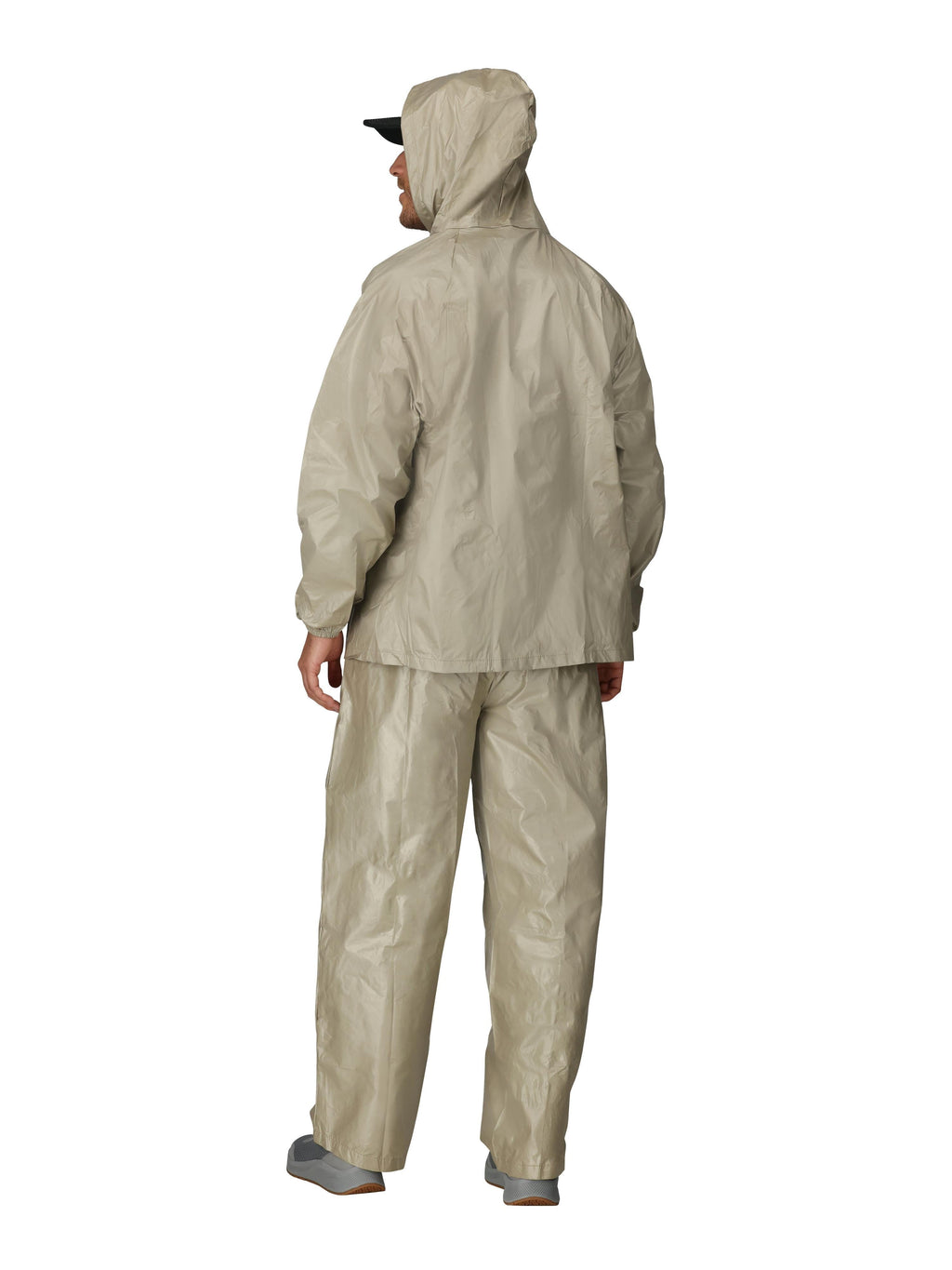Frogg Toggs Ultra-Lite2 Rain Suit for Men, Lightweight Waterproof Pants and Jacket, Khaki, XL/2X