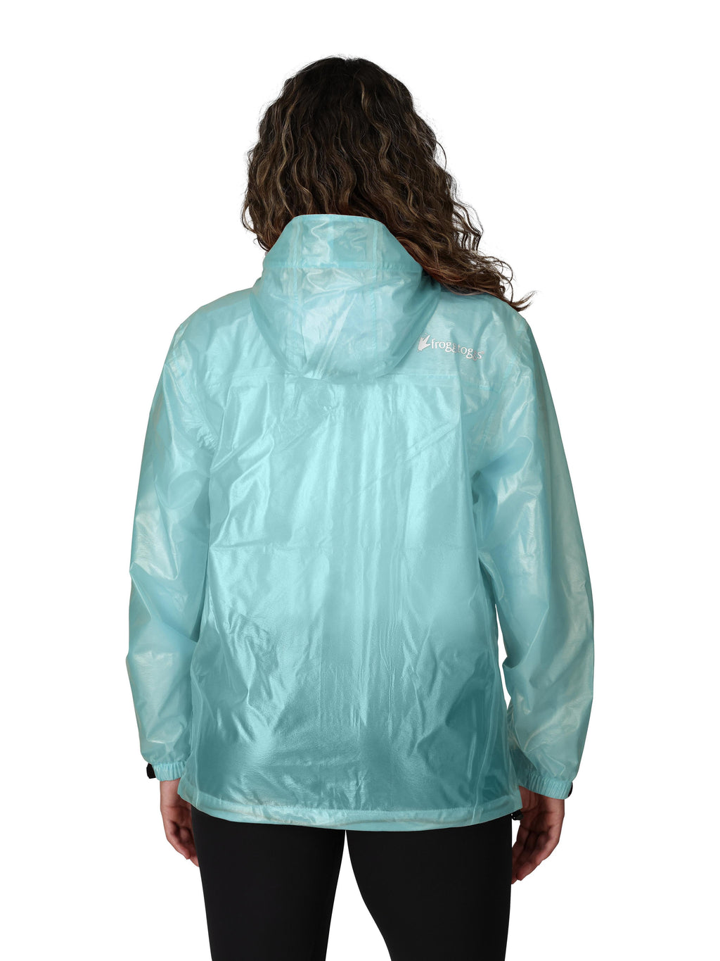Frogg Toggs Xtreme Lite Hoodies for Women, Waterproof Jacket with Adjustable Hood, Seafoam, Large