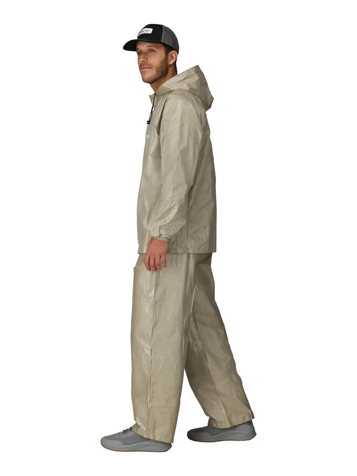 Frogg Toggs Ultra-Lite2 Rain Suit for Men, Lightweight Waterproof Pants and Jacket, Khaki, XL/2X